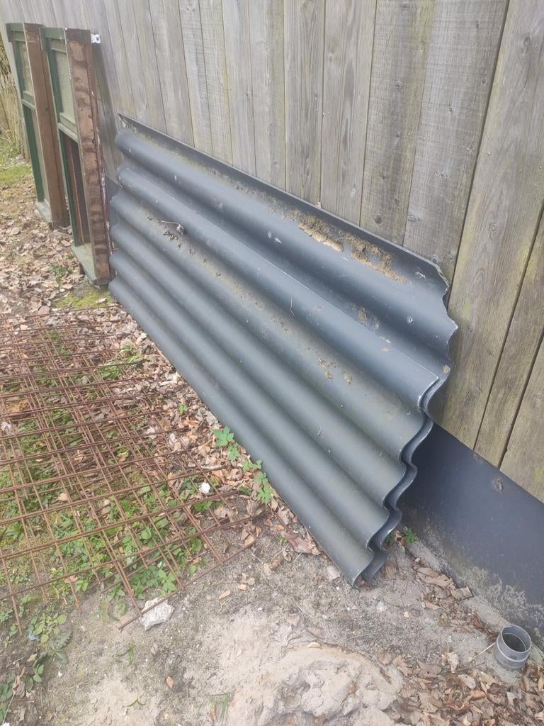 Gebruikte golfplaten geen asbest, Ophalen, Gebruikt, Minder dan 5 m², Golfplaat