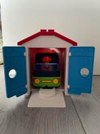 Playmobil 123 Vuilniswagen met garage, Kinderen en Baby's, Ophalen of Verzenden, Gebruikt, Complete set