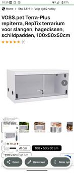 Terrarium nieuw, Dieren en Toebehoren, Reptielen en Amfibieën | Toebehoren, Ophalen, Nieuw, Terrarium of Paludarium