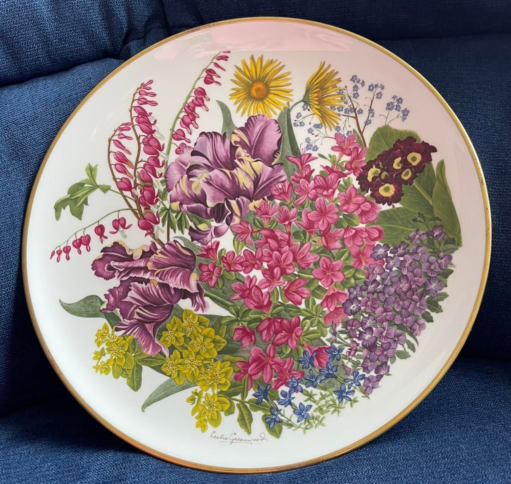 Wedgwood porcelein Franklin 1977 May. Bord. Limited edition., Antiek en Kunst, Ophalen of Verzenden