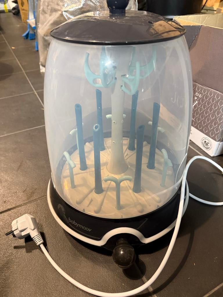 Babymoov Sterilisator voor babyflessen en spenen, Ophalen of Verzenden, Gebruikt, Sterilisator