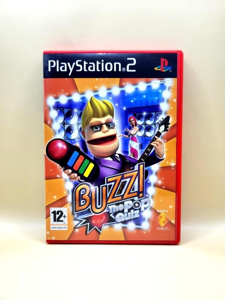Buzz The Pop Quiz - PlayStation 2 - PS2, Spelcomputers en Games, Muziek, Sony support, Taurusavenue 16 Hoofddorp, Eén computer