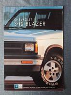 Brochure CHEVROLET S-10 BLAZER - 1991 en/nl, Verzenden, Zo goed als nieuw, Chevrolet