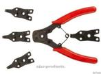 5-delige borgveertang set - 1   borgveertangen (lengte 160 m, Auto diversen, Autogereedschap, Ophalen of Verzenden, Nieuw