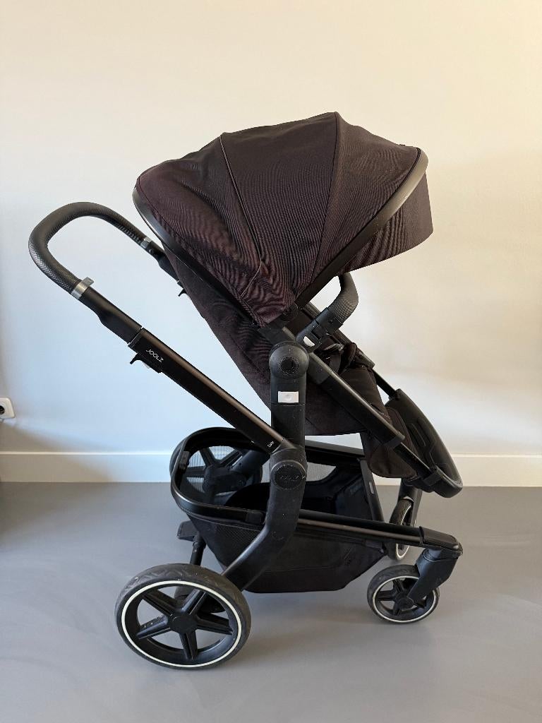 Joolz day+ kinderwagen complete set (zwart), Kinderen en Baby's, Kinderwagens en Combinaties, Gebruikt, Verstelbare duwstang, Ophalen