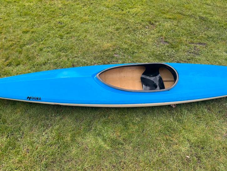 Blauwwitte Hoora kajak 440, Watersport en Boten, Kajaks, Gebruikt, 1-persoons, Ophalen