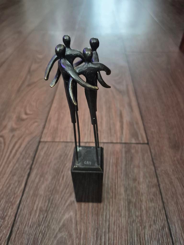 Mooi bronzen beeldje van Connie Ammerlaan (CAN) - Artihove, Antiek en Kunst, Ophalen of Verzenden