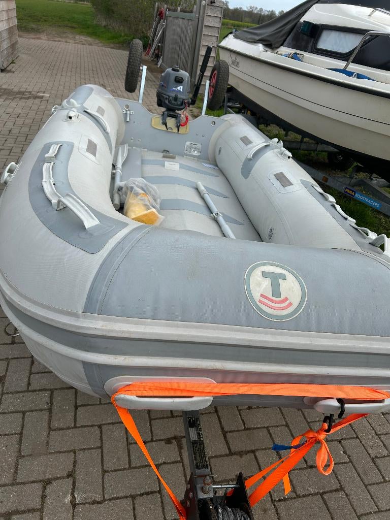 Rubberboot Talamex HLA 350, Airdeck, Gebruikt, Benzine, Minder dan 70 pk