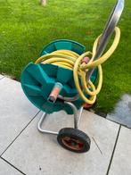 Tuinslang op karretje, Ophalen, Zo goed als nieuw, Tuinslang