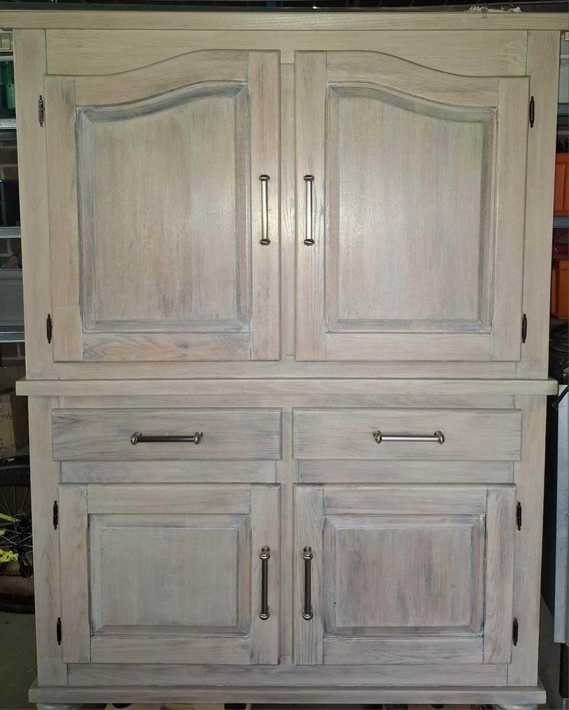 Mooie degelijke Eiken houten kast, Ophalen, 25 tot 50 cm, 100 tot 150 cm, 150 tot 200 cm