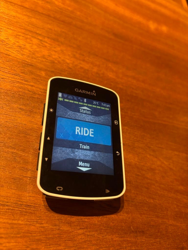 Garmin Edge 520 GPS Fietscomputer, Ophalen of Verzenden, Draadloos, Gebruikt