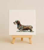 Tegeltje teckel, Ophalen of Verzenden, Nieuw