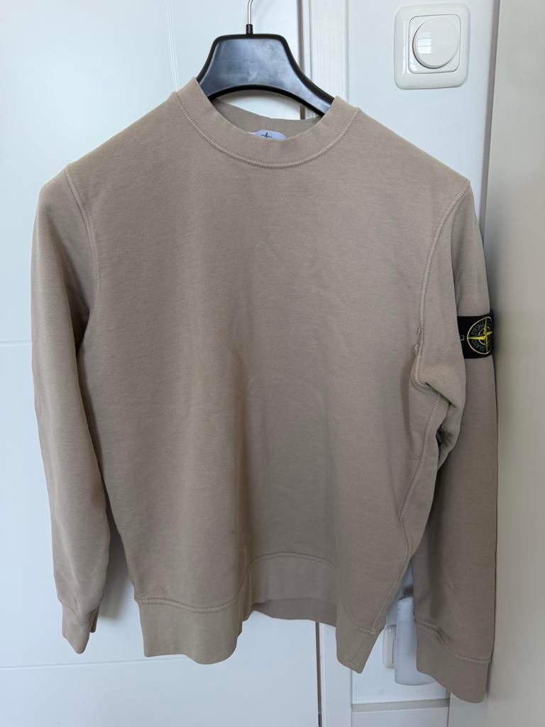 NIEUWSTAAT Stone Island Trui Beige, Ophalen of Verzenden, Zo goed als nieuw, Maat 48/50 (M), Beige