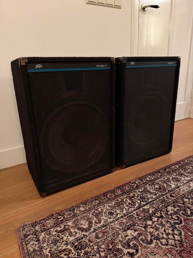 Peavey eurosys 3 speakers, Ophalen, Gebruikt