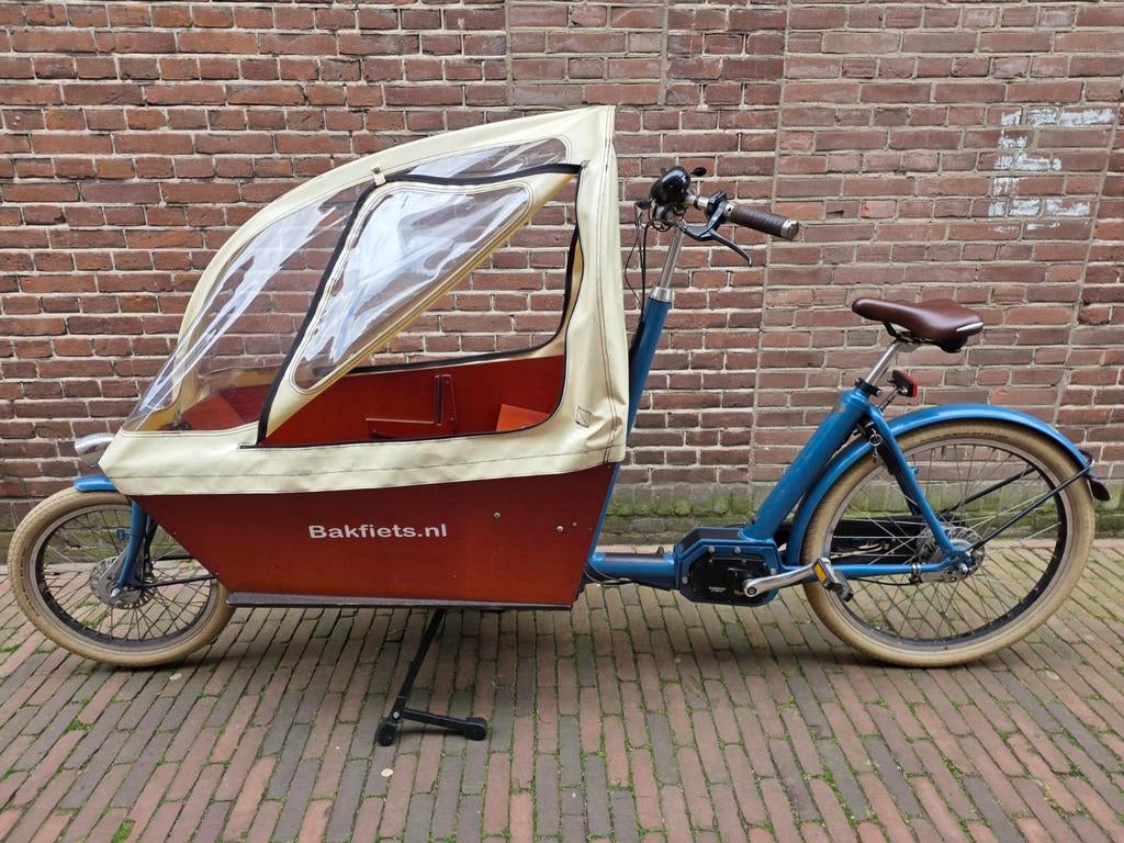 Bafiets compleet met accessoires, Fietsen en Brommers, Fietsen | Bakfietsen, Ophalen