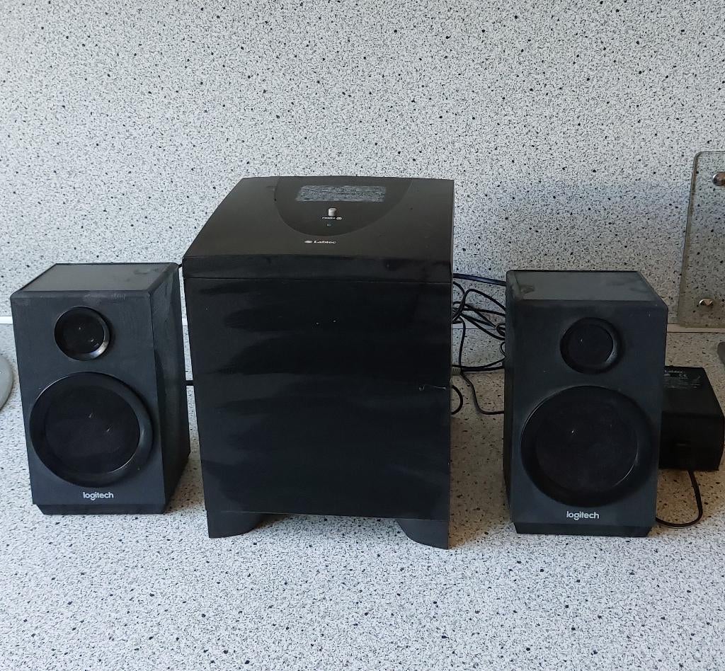 Bijna gratis, speakers pc, Ophalen, Gebruikt, Audiokanaal 2.1, Logitech, Creative