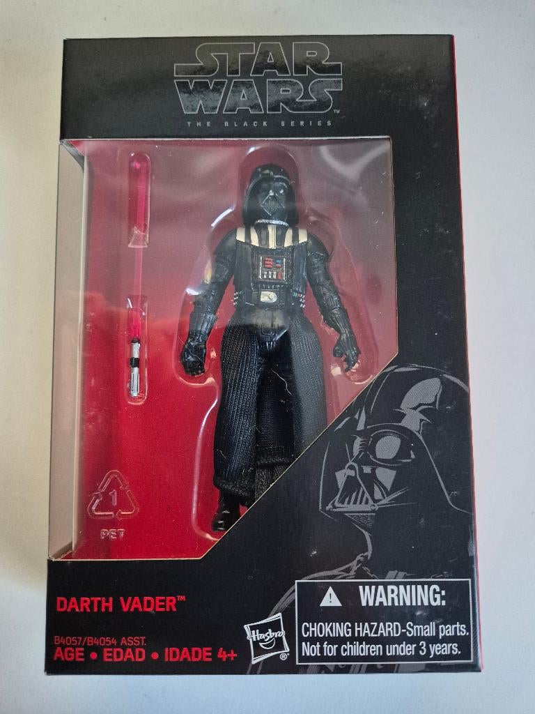 Star Wars BS Red 3.75" Darth Vader, Ophalen of Verzenden, Nieuw, Actiefiguurtje