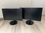 Samsung monitor 22 inch 2 stuks, Ophalen, Gebruikt, Full HD, Overige typen