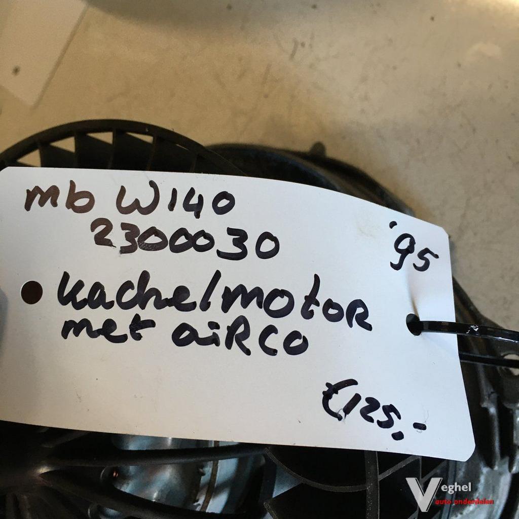 Mercedes W140 3.5 Turbodiesel 1995 wagennr 2300030  Kachelmo