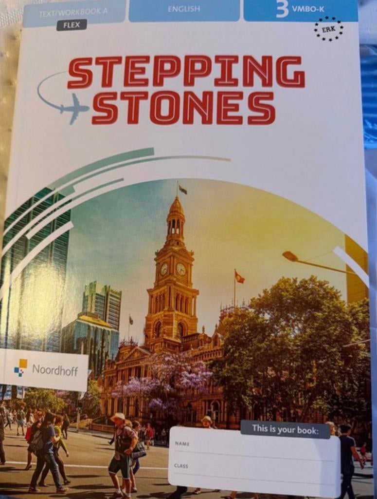 Stepping Stones Engels VMBO-K deel A en B, Boeken, Ophalen of Verzenden, Gelezen, VMBO, Engels