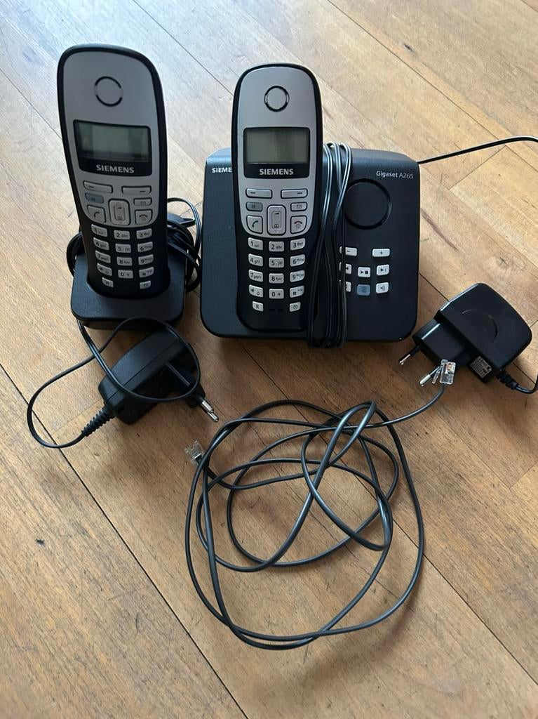 Siemens gigaset A265, Ophalen of Verzenden, Gebruikt, 2 handsets