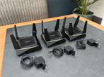 Asus AiMesh AX6100 WiFi 6 Tri Band Systeem RT-AX92U 3 Pack, Ophalen of Verzenden, Zo goed als nieuw, Router