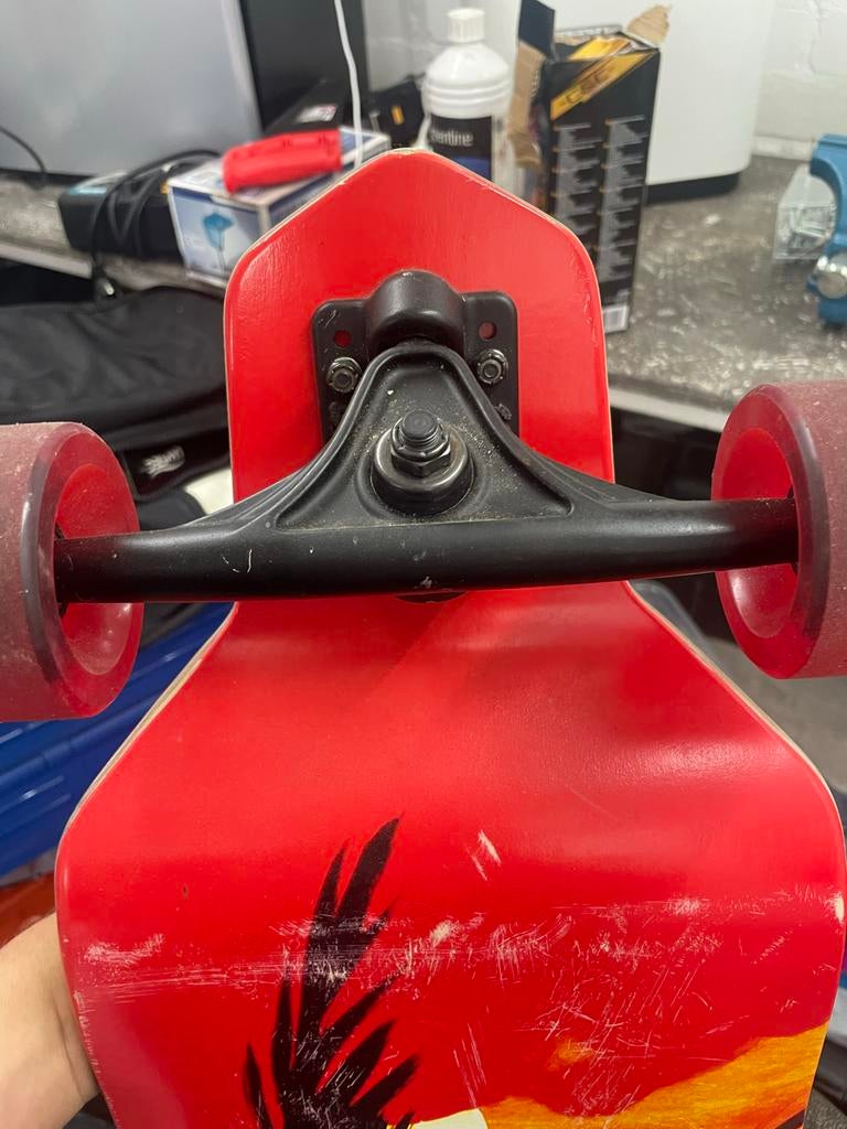 Duster Sunset Cruiser Board (zonder griptape), Sport en Fitness, Skateboarden, Ophalen, Gebruikt, Skateboard, Longboard