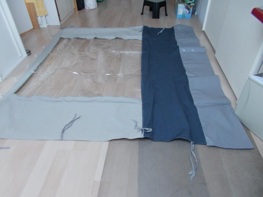 zijwand voor luifel, Caravans en Kamperen, Camper-accessoires, Ophalen, Zo goed als nieuw