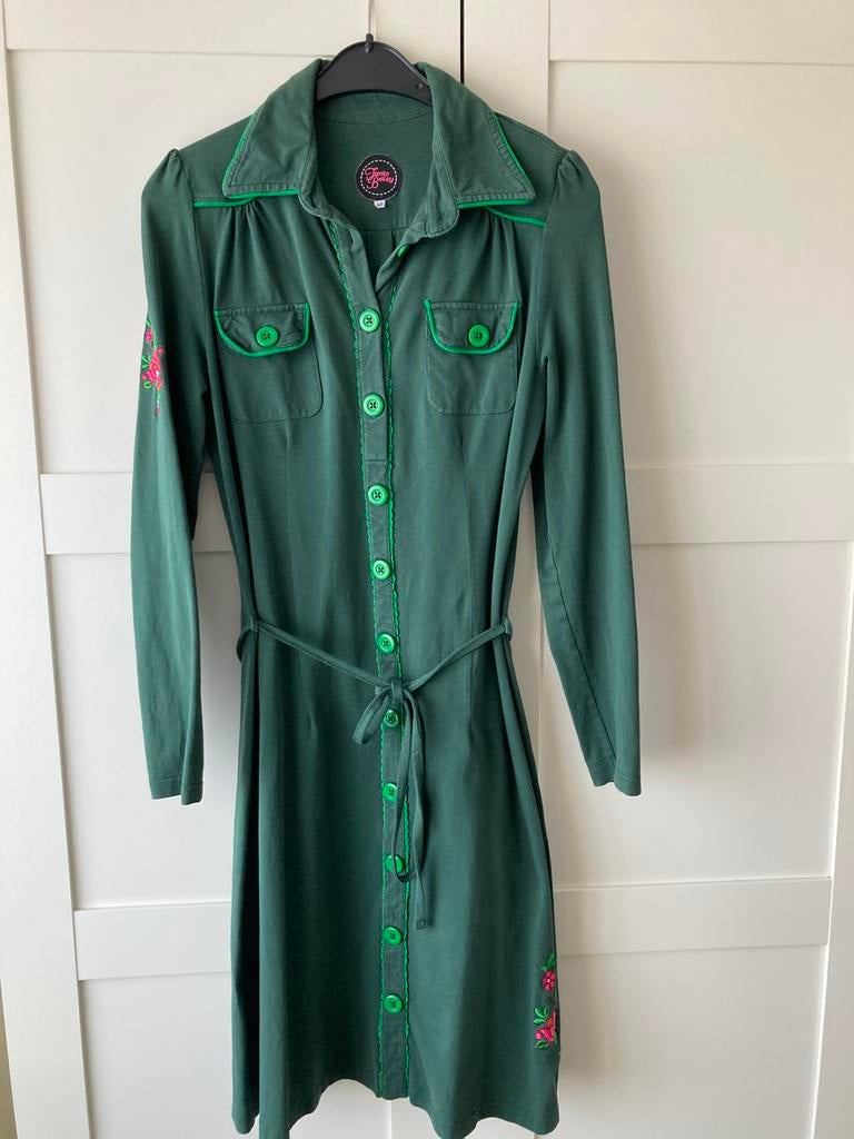 Jurk Tante Betsy maat M, Kleding | Dames, Jurken, Maat 38/40 (M), Ophalen of Verzenden, Zo goed als nieuw, Knielengte