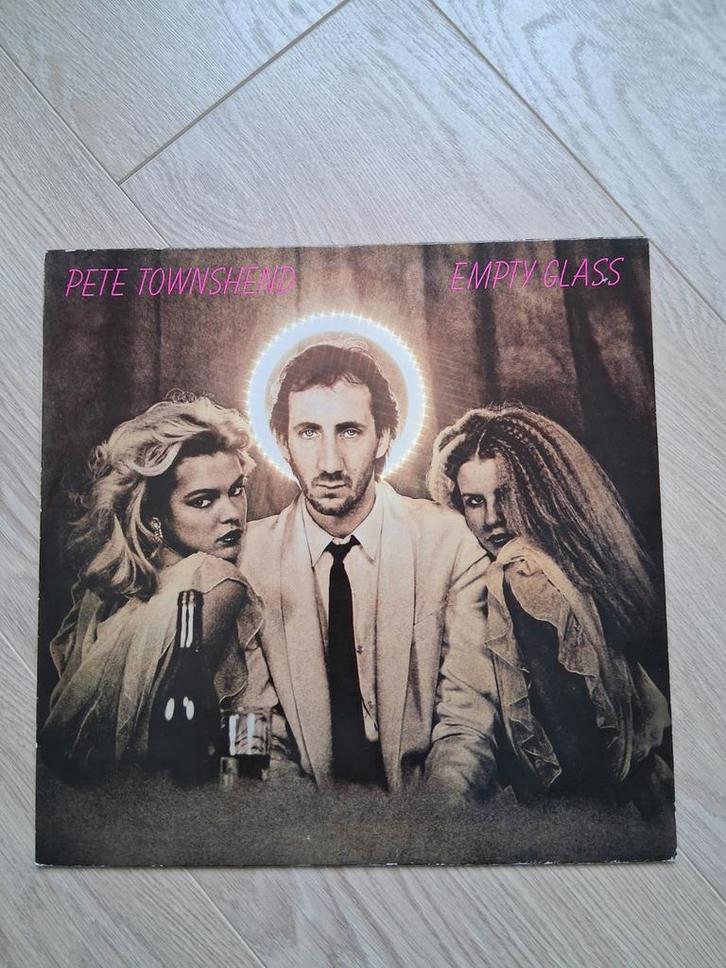 Pete Townshend - Empty Glass LP (1980), Cd's en Dvd's, Vinyl | Pop, Gebruikt, 1980 tot 2000, 12 inch, Ophalen of Verzenden