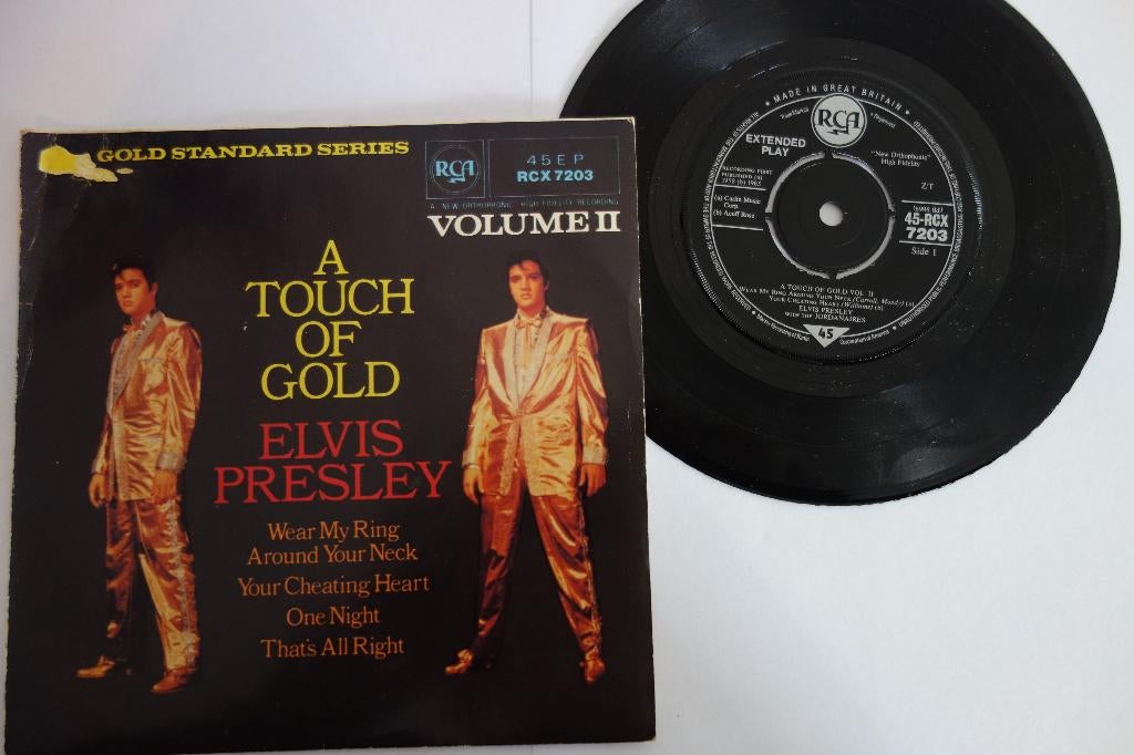 Elvis Presley EP single. A touch of gold 2, 7 inch, Ophalen of Verzenden, Pop, Nieuw in verpakking