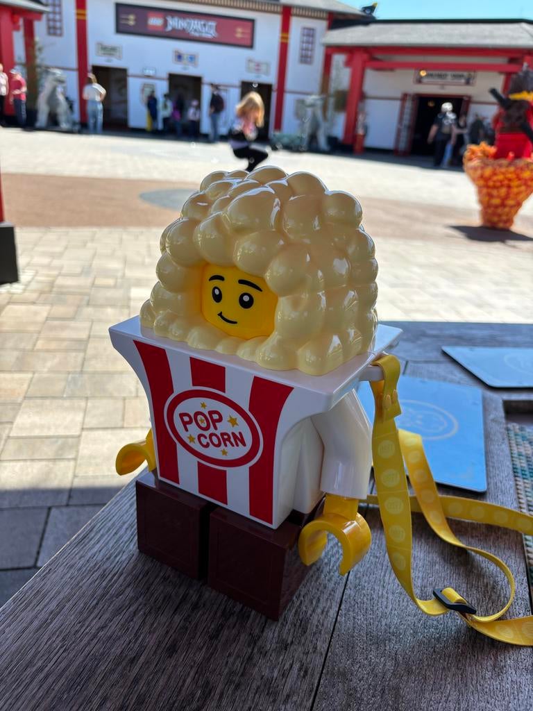 LEGO Popcorn Beker - Legoland Exclusief, Ophalen, Lego, Accessoire, Nieuw