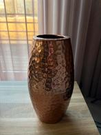 Prachtige koper kleurige vaas, Ophalen, Overige materialen, Rond, Zo goed als nieuw