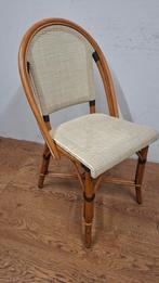 34 terras horeca PARIJS BISTRO bamboo stoelen set partij!, Ophalen of Verzenden, Gebruikt, Rotan