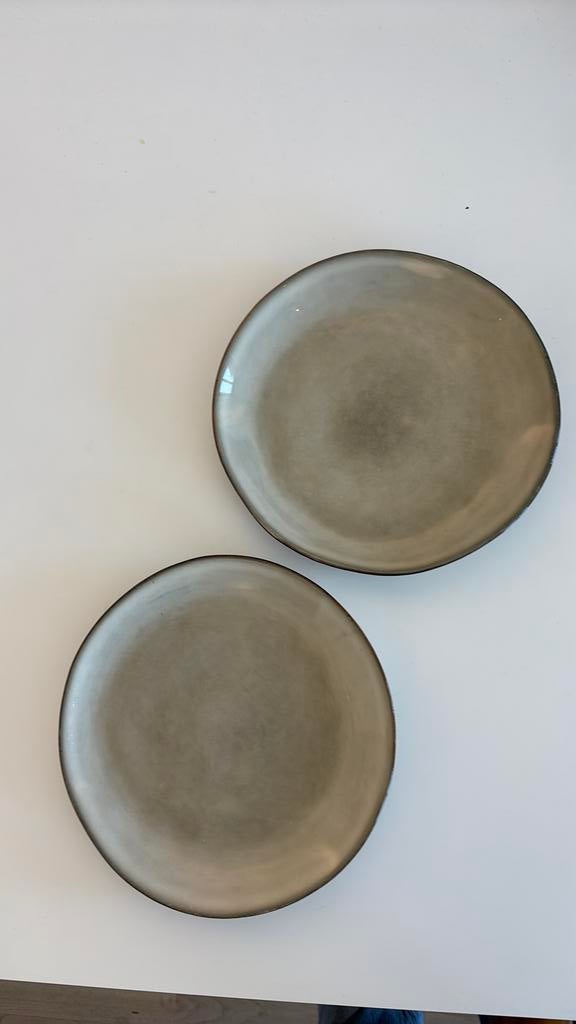 Ontbijtbordjes, Huis en Inrichting, Keuken | Servies, Ophalen, Zo goed als nieuw, Bord(en), Overige stijlen