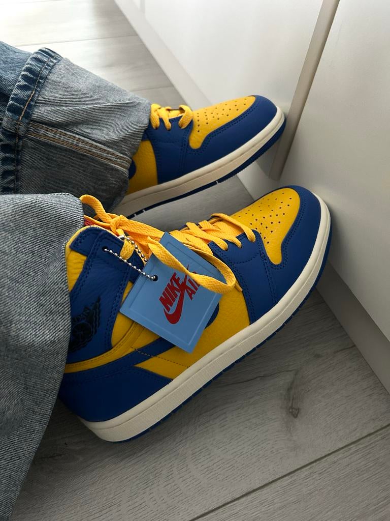 Womans Nike Air Jordan 1 High Reverse Laney NIEUW, Ophalen, Blauw, Nike, Nieuw