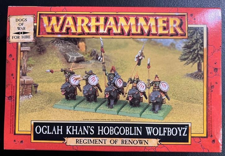 Warhammer Oglah Khan's Hobgoblin Wolfboyz, Hobby en Vrije tijd, Wargaming, Warhammer, Ophalen of Verzenden