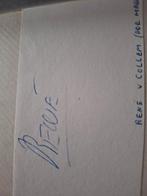 Handtekening Doe Maar Rene van Collem, Verzamelen, Ophalen of Verzenden, Overige typen, Gesigneerd