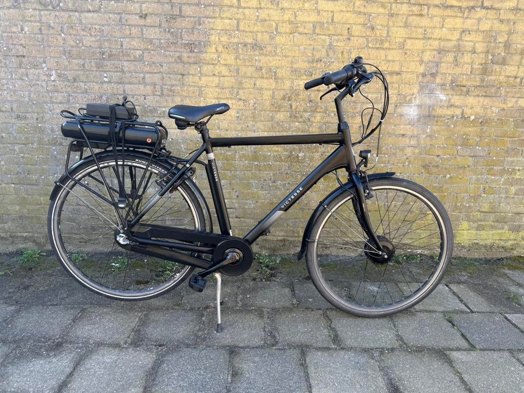 Victesse elektrische herenfiets goede accu, Gebruikt, 51 tot 55 cm, 30 tot 50 km per accu, Ophalen