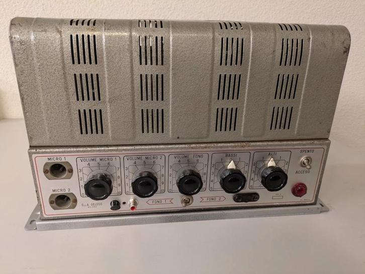 Geloso G226-A, Audio, Tv en Foto, Buizenversterkers, Buis of Buizen, Ophalen of Verzenden