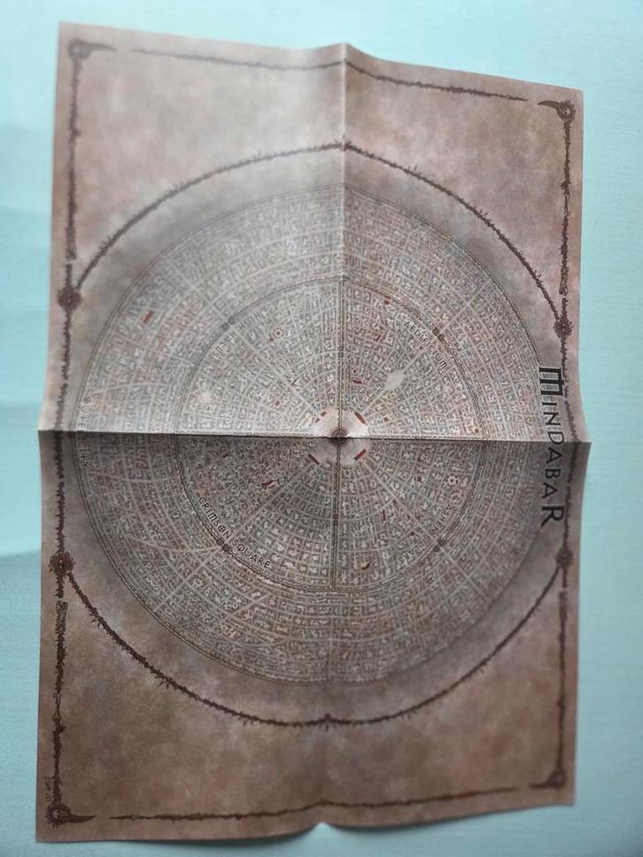 Wargaming kaart Mindabar - Nooit gebruikt, D&D geschikt, Hobby en Vrije tijd, Wargaming, Nieuw, Overige soorten, Toebehoren, Ophalen of Verzenden