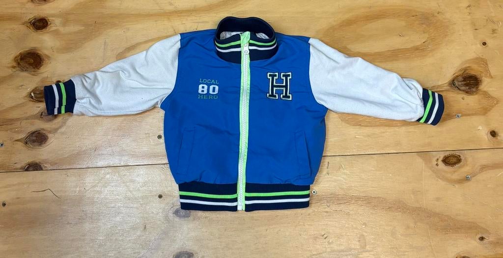 Zomerjas maat 80, Kinderen en Baby's, Babykleding | Maat 80, Ophalen of Verzenden, Zo goed als nieuw, Jongetje, Jasje