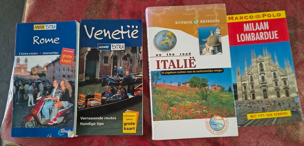 Reisgidsen Rome, Venetië, Italië, Milaan, Gelezen, Diverse, Europa, Ophalen of Verzenden
