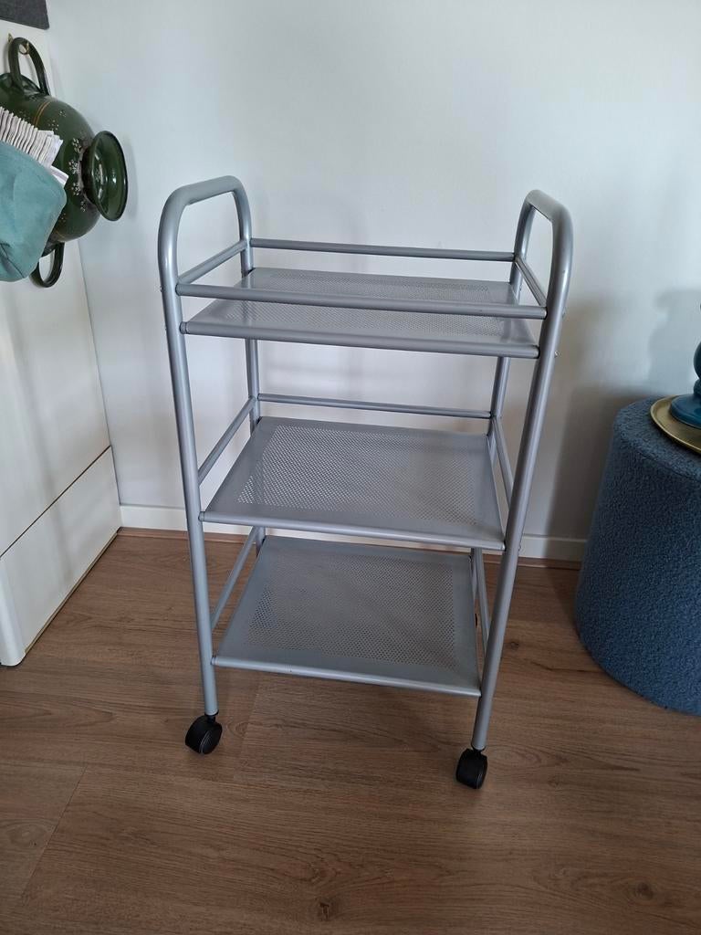 Handige trolley / serveerwagen - zo goed als nieuw, Ophalen, Zo goed als nieuw