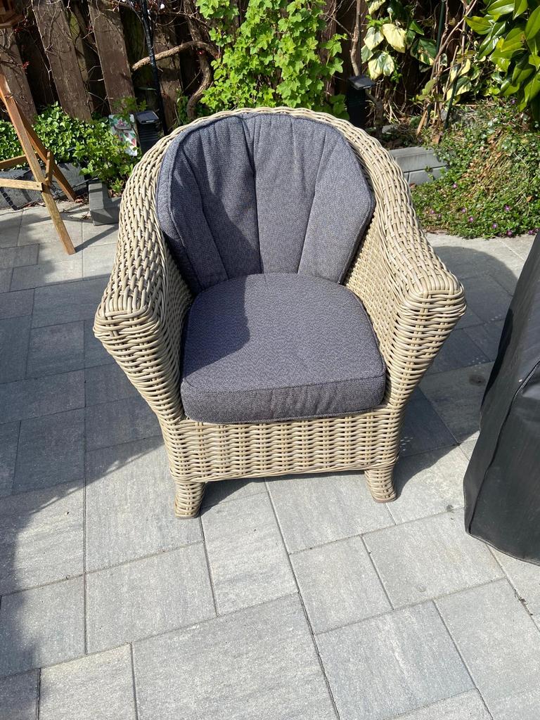 Luxe ( Hartman) Tuinstoelen, Ophalen of Verzenden, Zo goed als nieuw, Kunststof