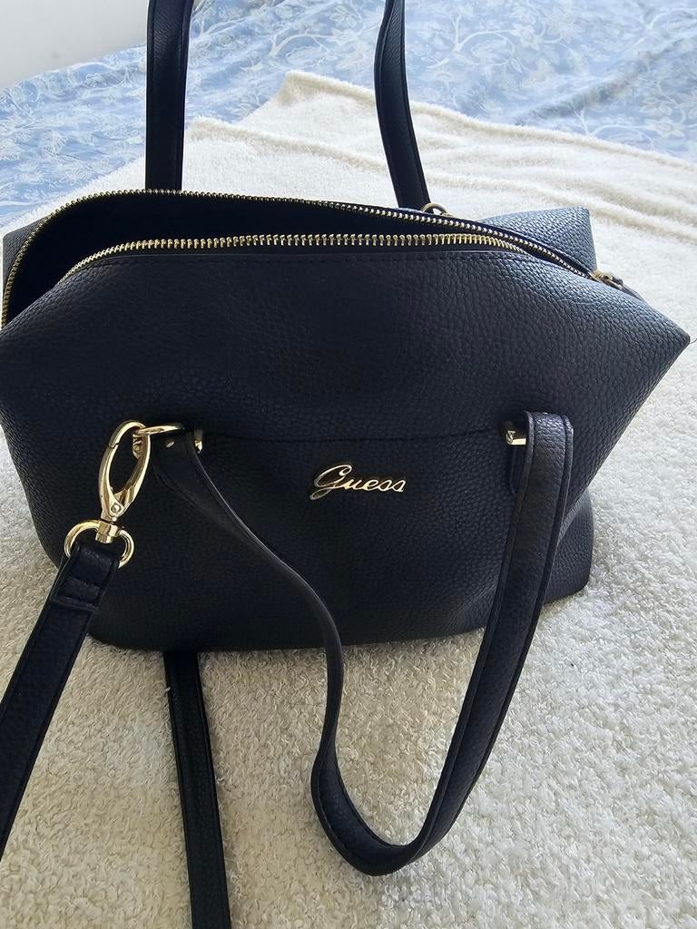 Guess tassen, Ophalen, Zwart, Handtas