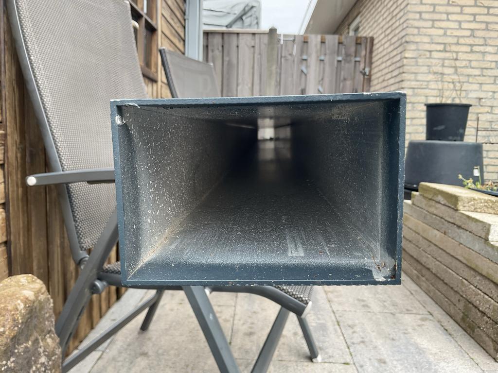 Nieuw aluminium kokerprofiel - 290 cm lang, Doe-het-zelf en Verbouw, Metalen, Ophalen, Nieuw, Aluminium