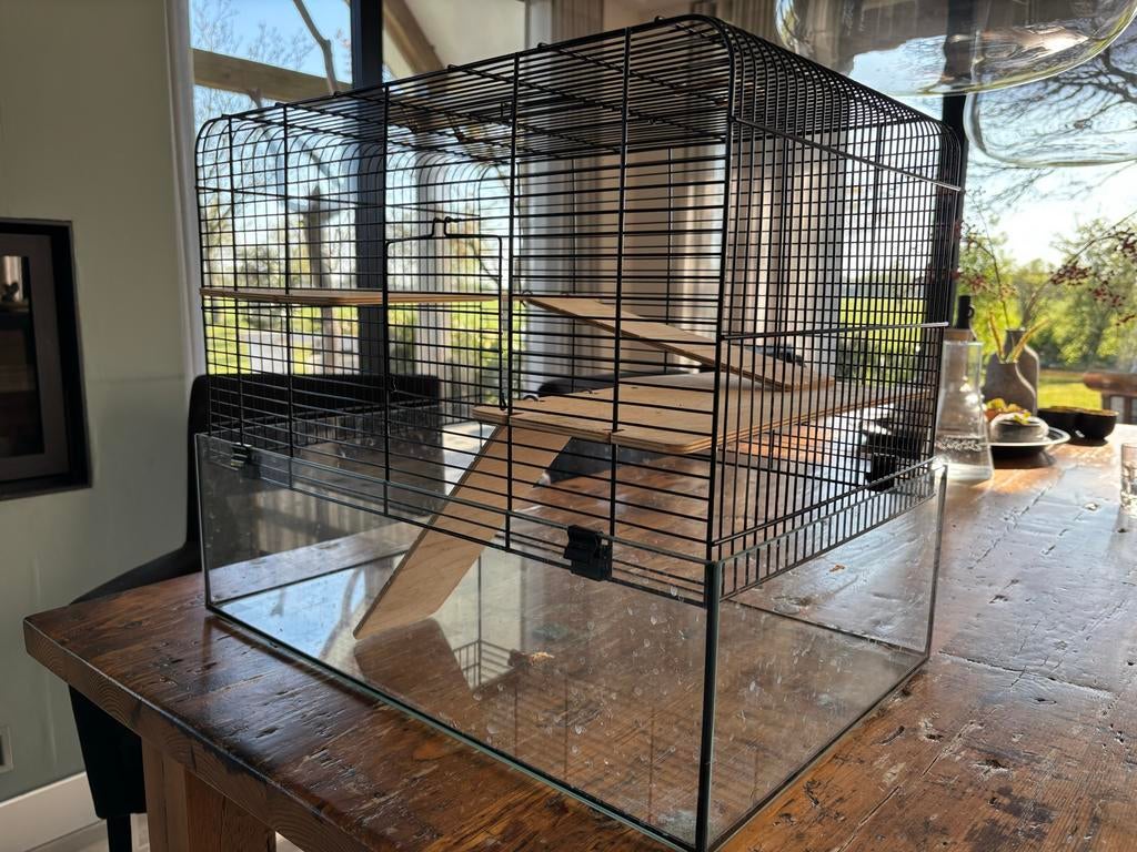 Hamsterkooi, Ophalen, Minder dan 75 cm, Kooi, Minder dan 60 cm
