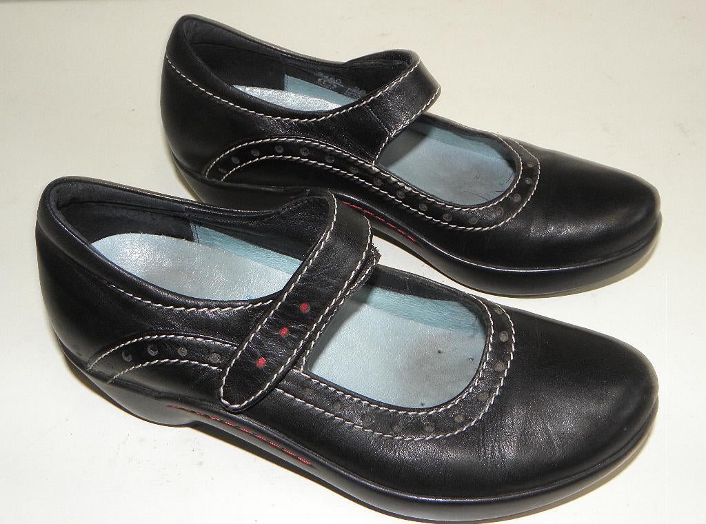 Zwarte Wolky instappers met sleehak maat 36, Wolky, Ophalen of Verzenden, Zo goed als nieuw, Instappers