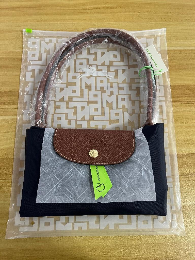 Longchamp Le Pliage Original Schoudertas L, Verzenden, Nieuw, Blauw, Handtas